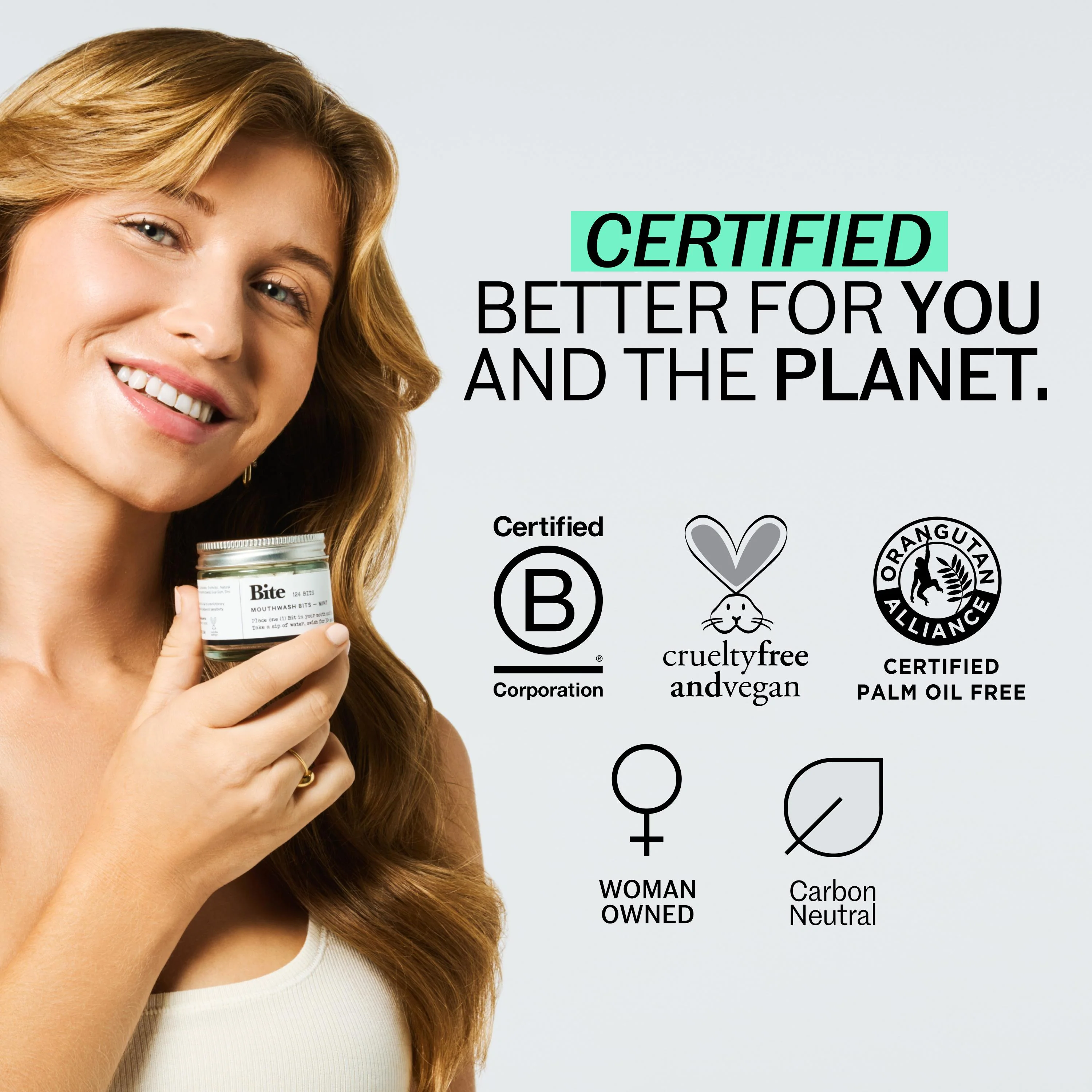 Mint Mouthwash Bits – Refreshing, Zero-Waste Mouthwash Tablets with Nano-Hydroxyapatite and Xylitol - Image 9