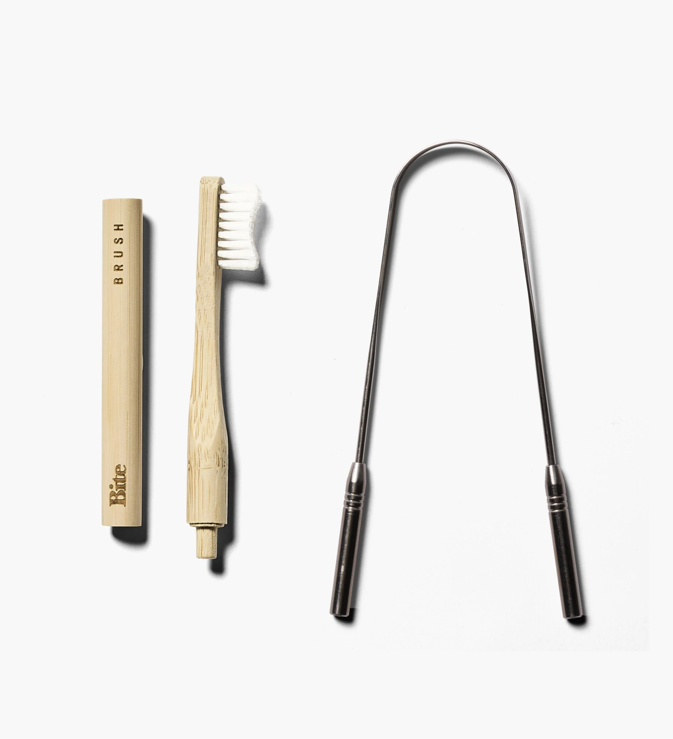 Toothbrush and Tongue Scraper (Free Gift)